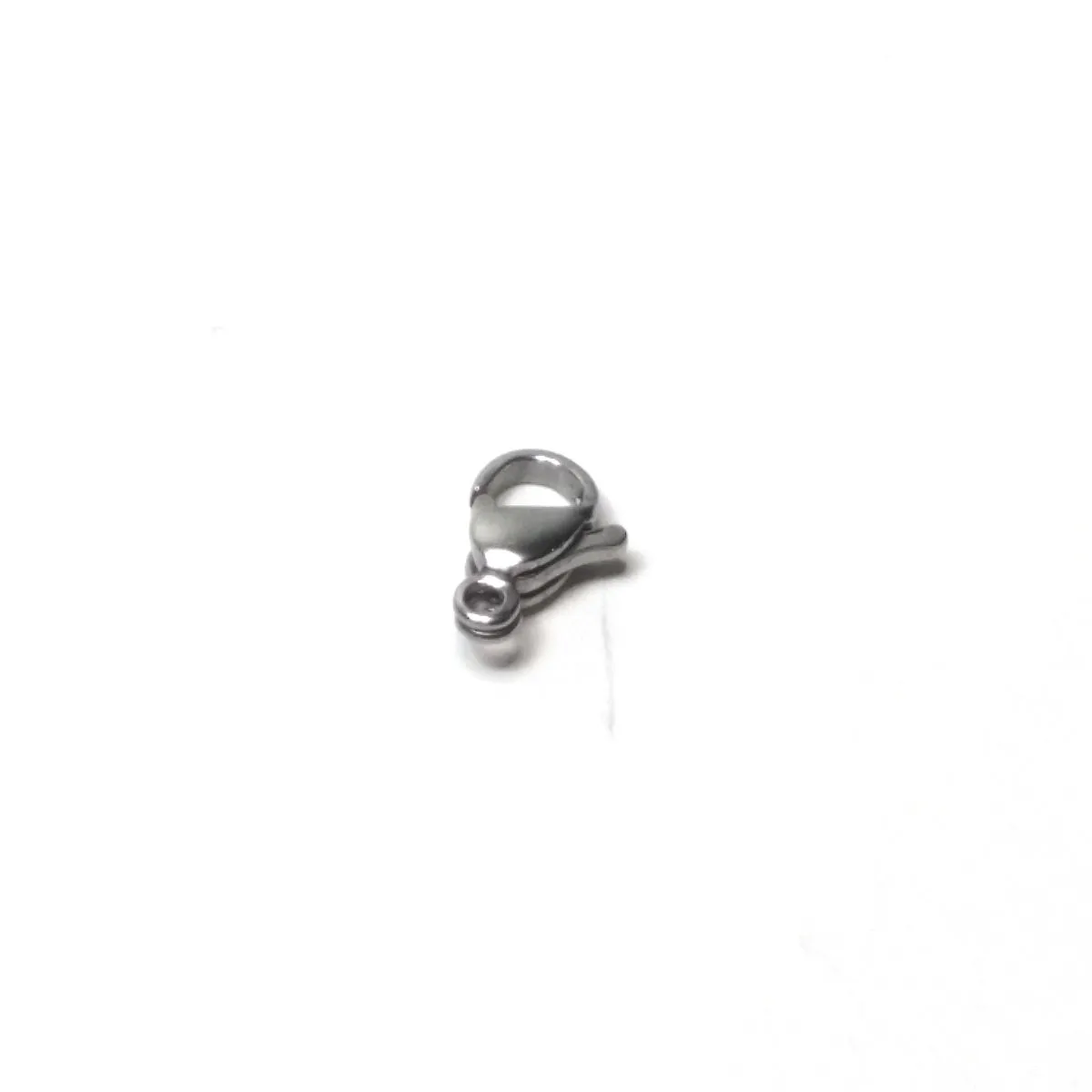 9mm Lobster Clasps, Stainless Steel, Lot Size 100 Clasps