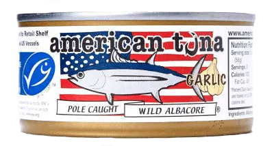 American Tuna Garlic 6-Pack Made in USA