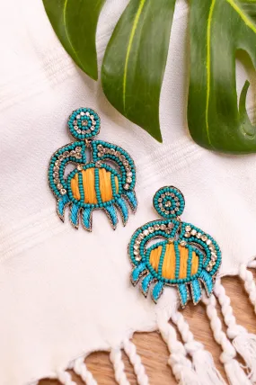 Beach Thingz Earrings, Green