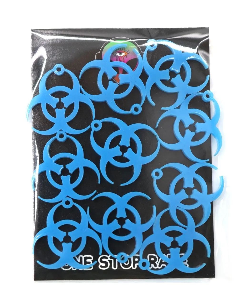 Biohazard Rave Kandi Charms