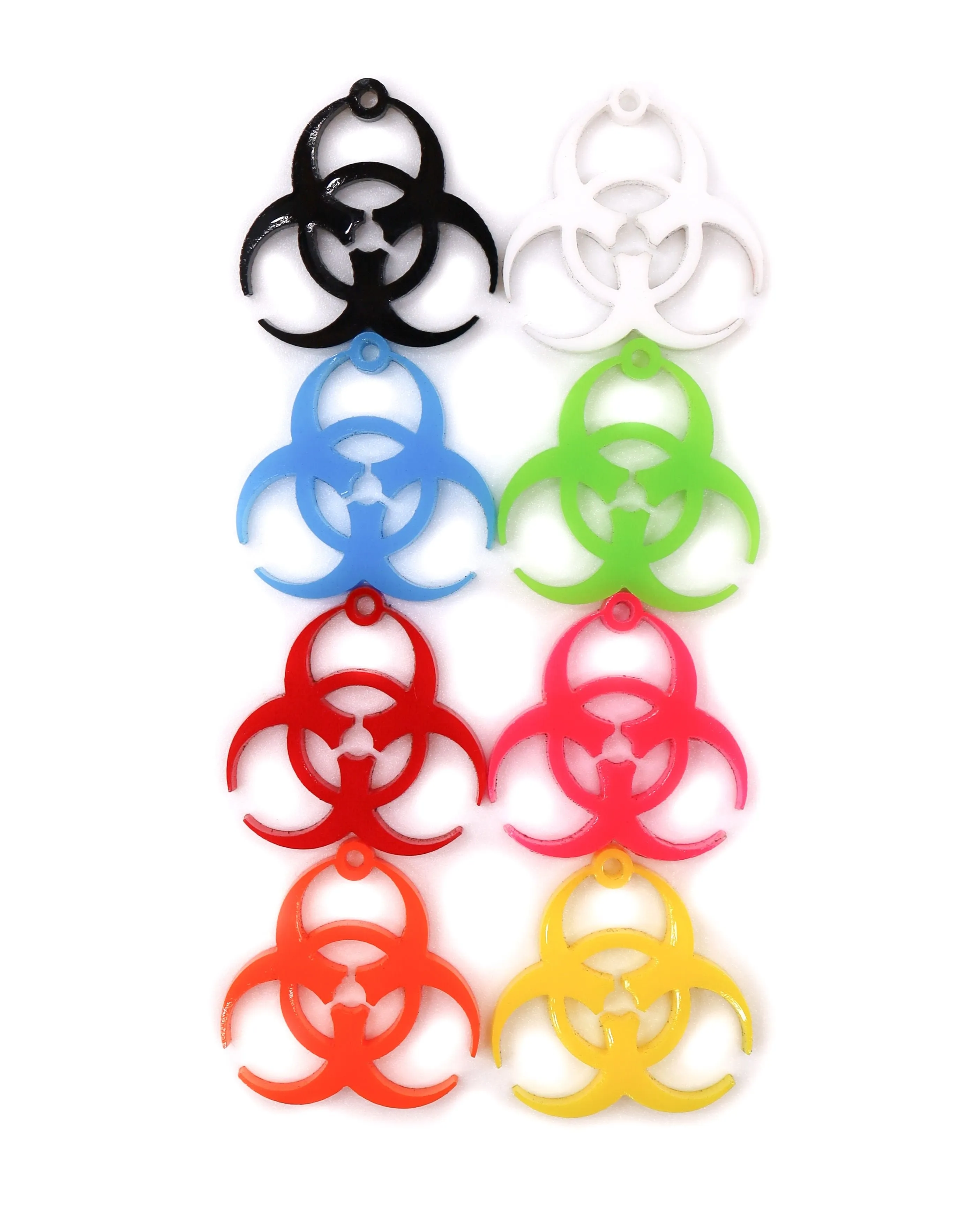 Biohazard Rave Kandi Charms