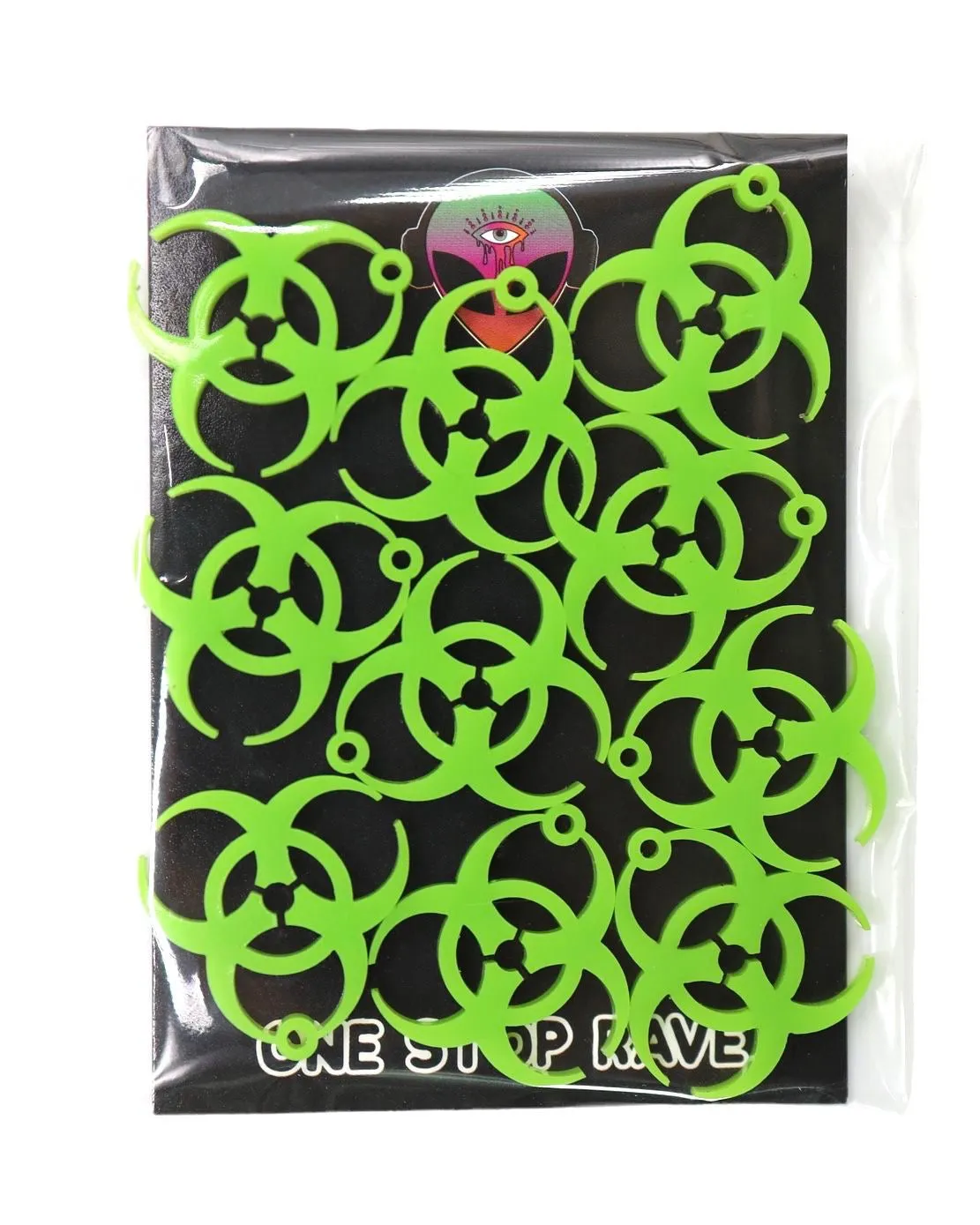 Biohazard Rave Kandi Charms