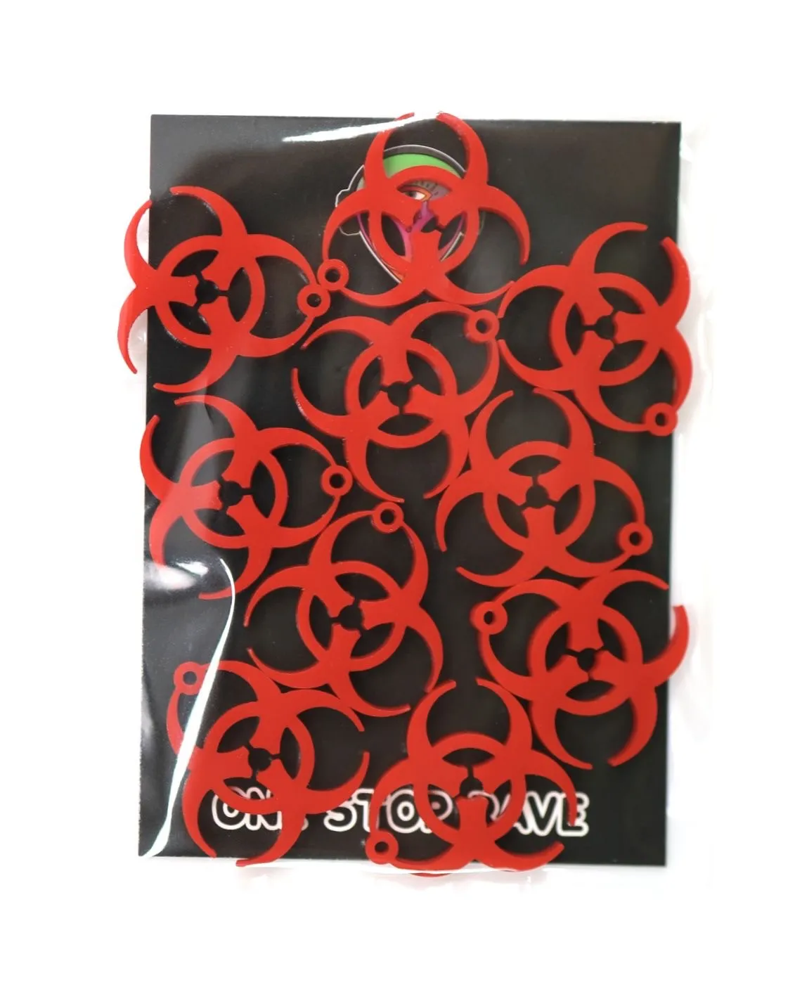 Biohazard Rave Kandi Charms