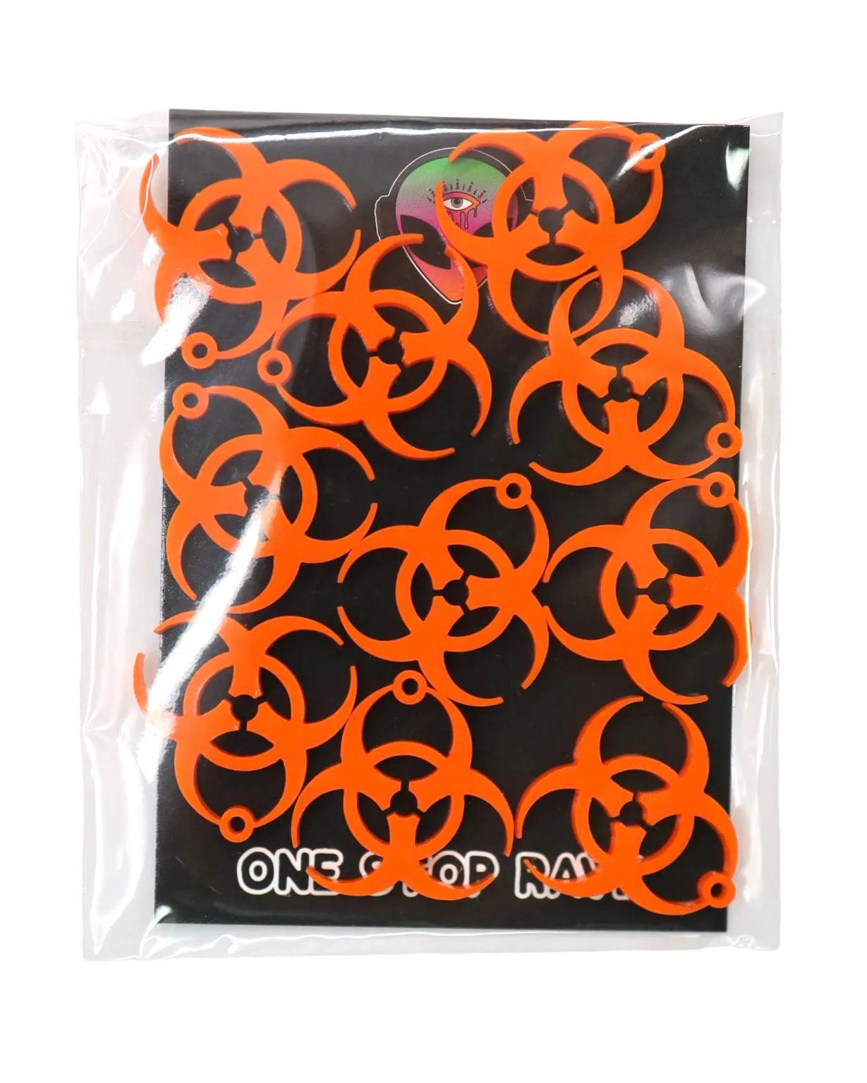 Biohazard Rave Kandi Charms