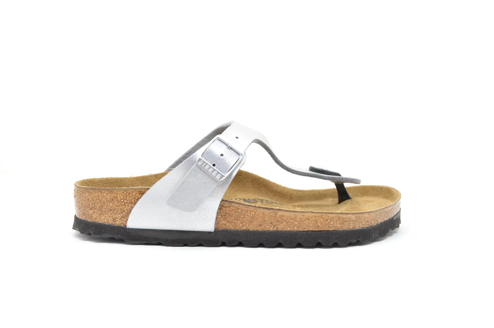 BIRKENSTOCK Gizeh Silver Birko-Flor 043851