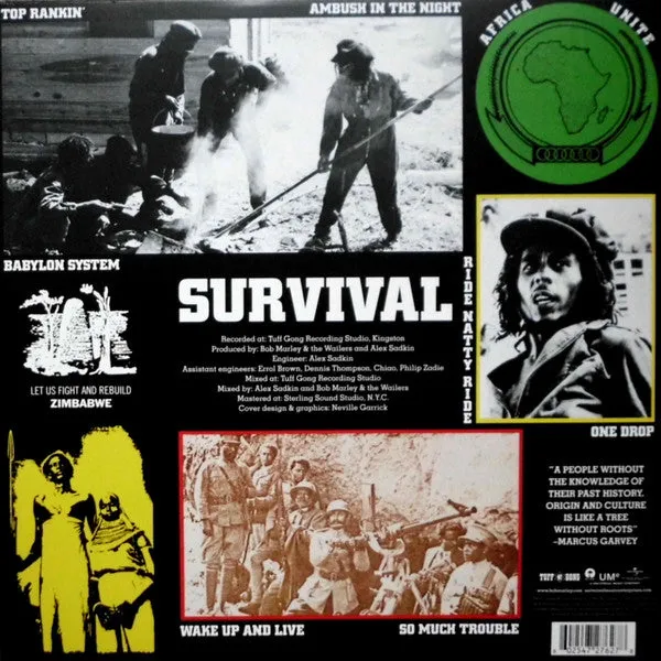 Bob Marley & The Wailers ~ Survival