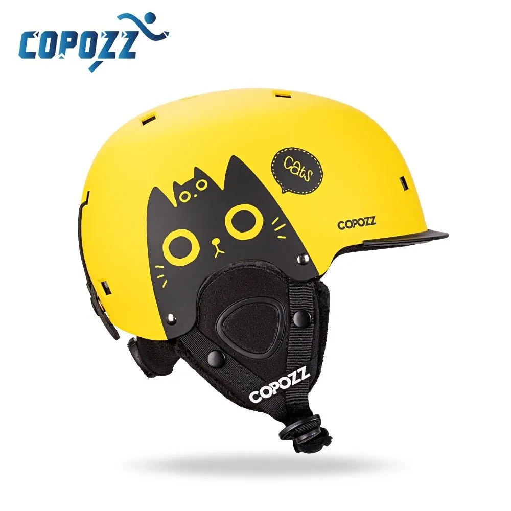 Casque de ski moulé intégralement pour enfants / adultes 51-58cm COPOZZ - Fuzz