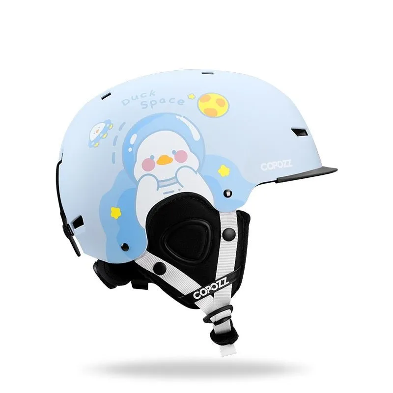 Casque de ski moulé intégralement pour enfants / adultes 51-58cm COPOZZ - Fuzz