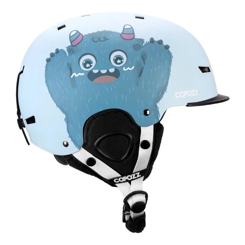 Casque de ski moulé intégralement pour enfants / adultes 51-58cm COPOZZ - Fuzz