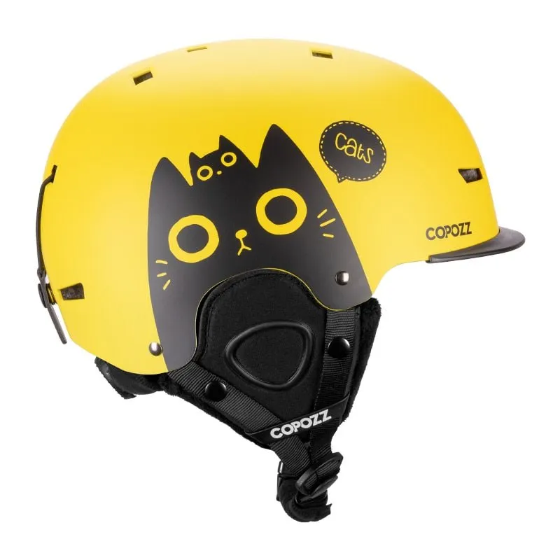 Casque de ski moulé intégralement pour enfants / adultes 51-58cm COPOZZ - Fuzz