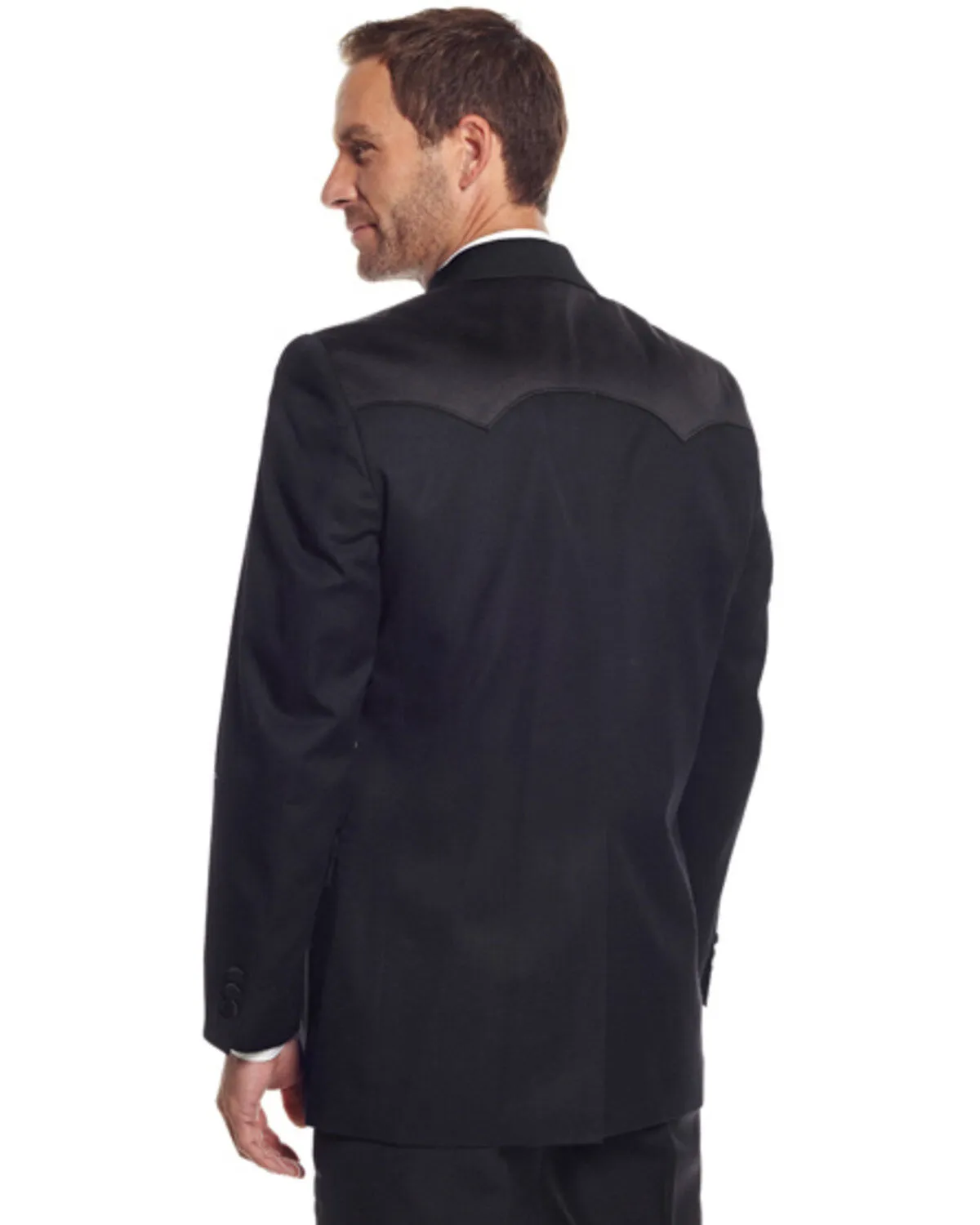 Circle S Men's Long Western Tuxedo Coat - Reg,Tall