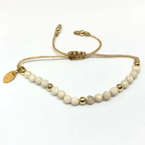 Creme Beige Strong Bracelet