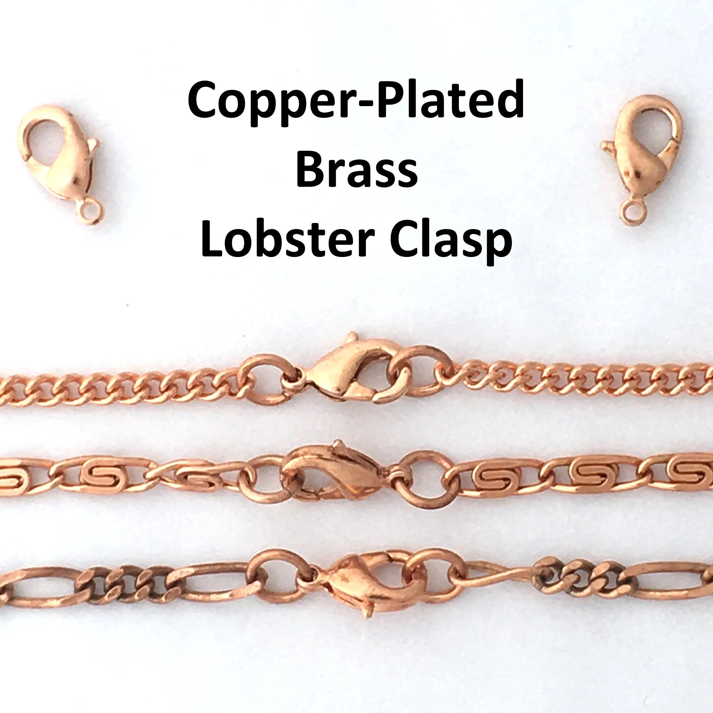 Custom Necklace Chain Solid Copper Celtic Scroll Chain Necklace NC61M Fine Celtic Copper Necklace Custom Size Chain