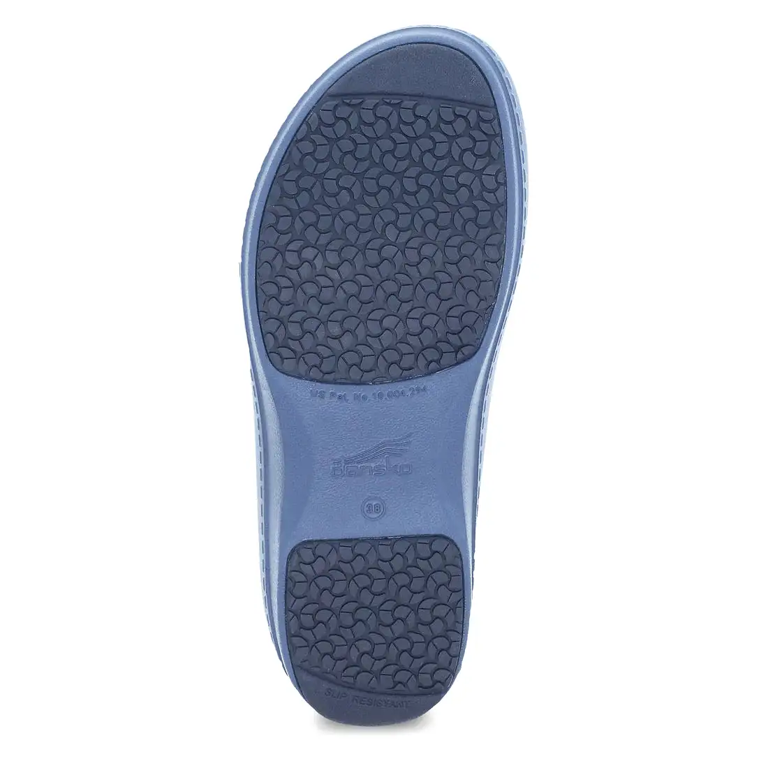 Dansko Kaci Blue Molded Clog Blue