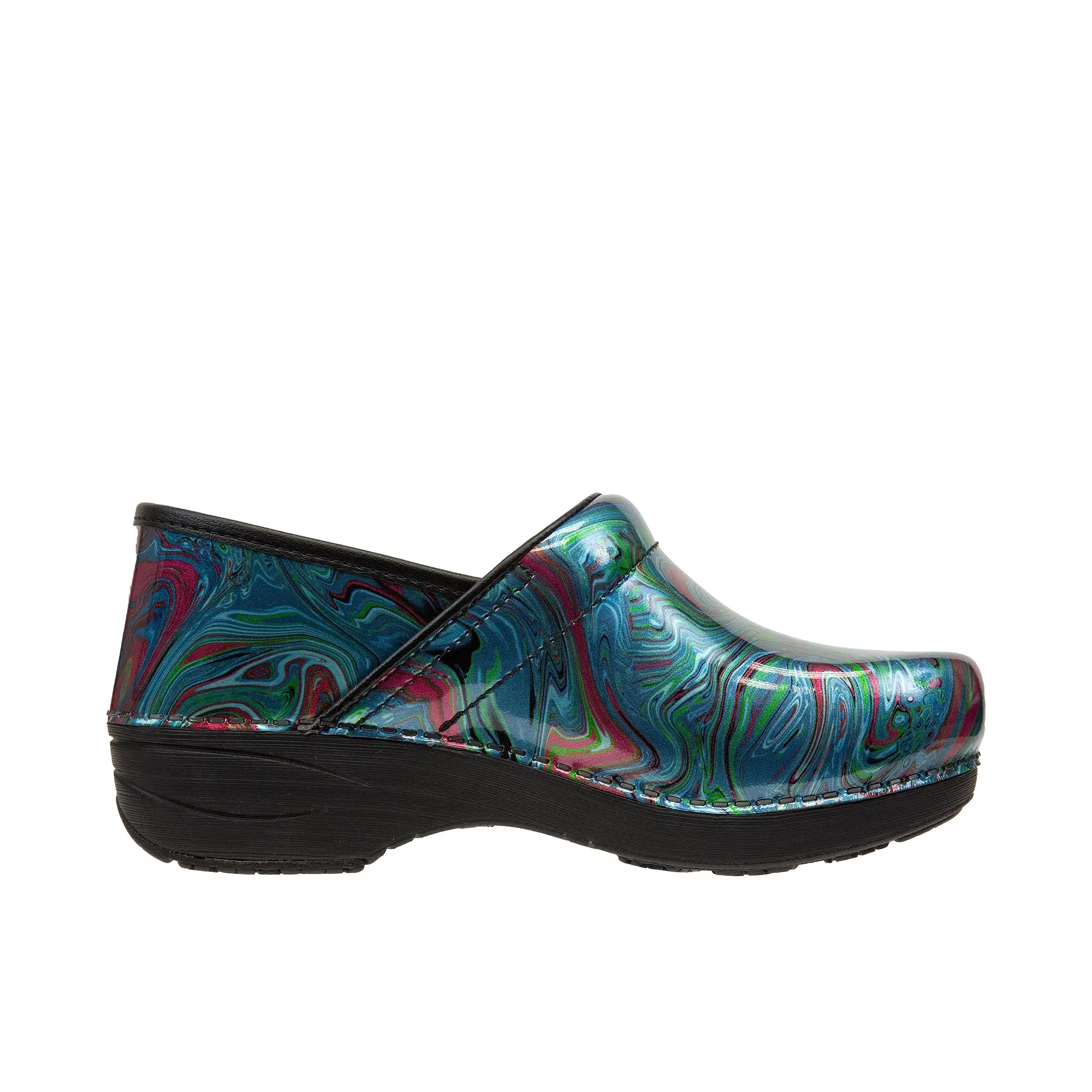 Dansko Womens XP 2.0 Marble Swirl Patent