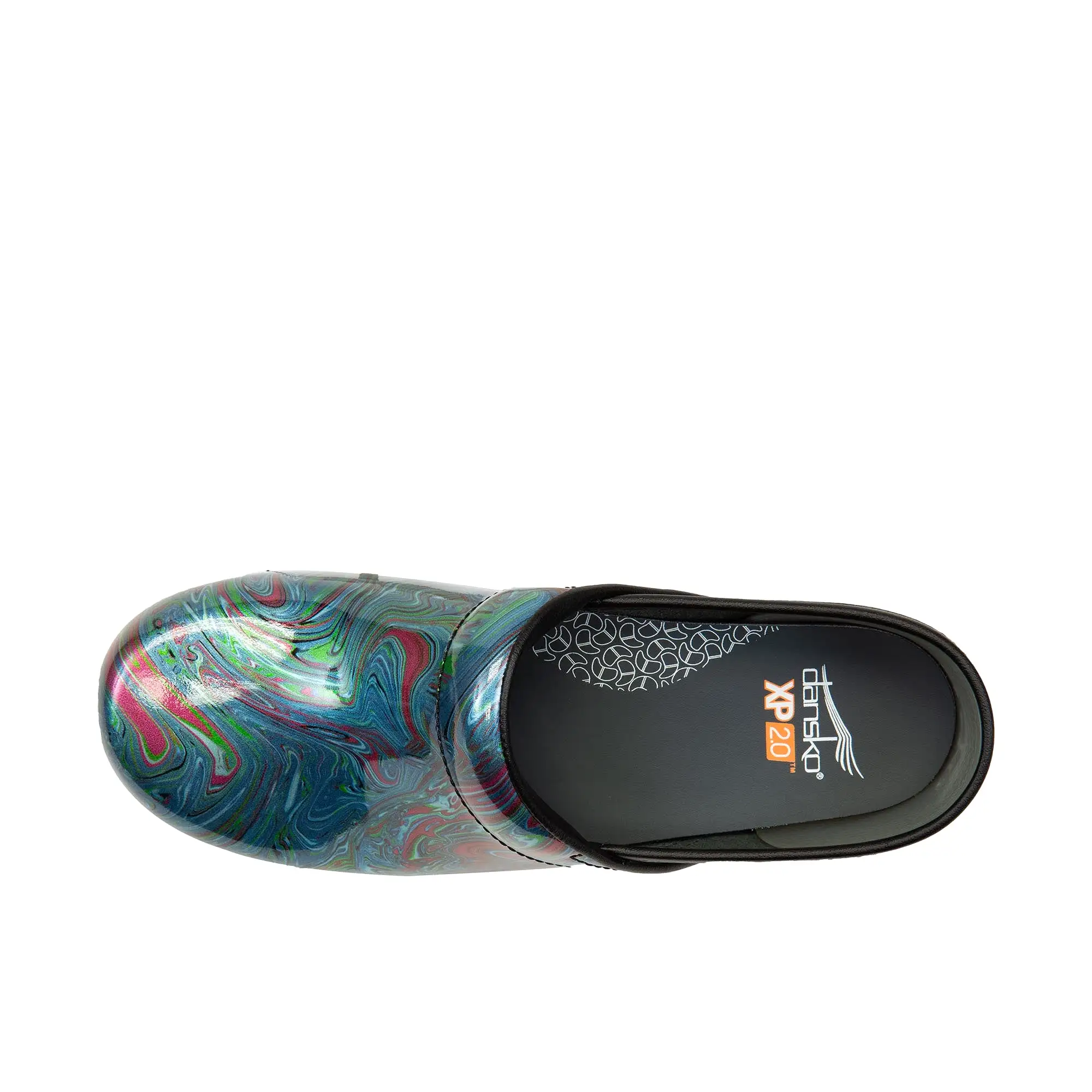 Dansko Womens XP 2.0 Marble Swirl Patent