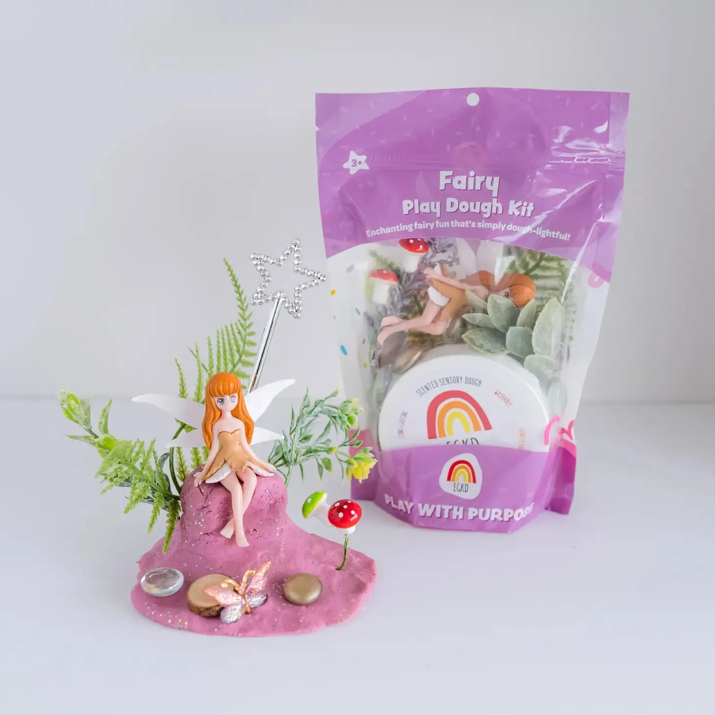 EGKD - Fairy (Grapezilla) Sensory Play Dough Kit