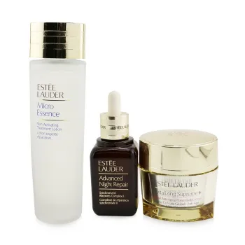 Estee Lauder Advanced Night Repair Essentials Set: Advanced Night Repair 50ml+ Micro Essence 150ml+ Revitalizing Supreme+ Creme 