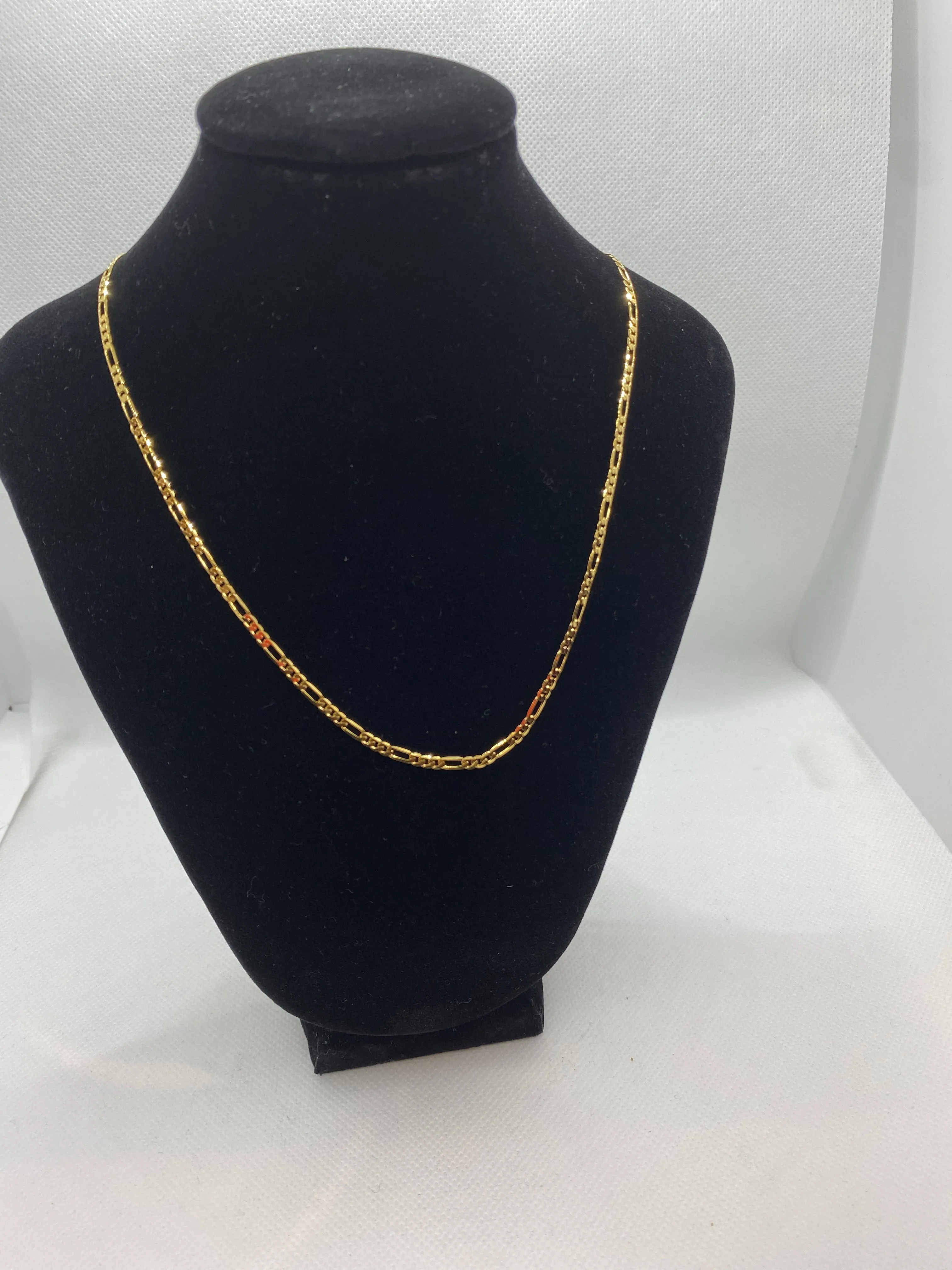 Figaro Gold Plated Chains