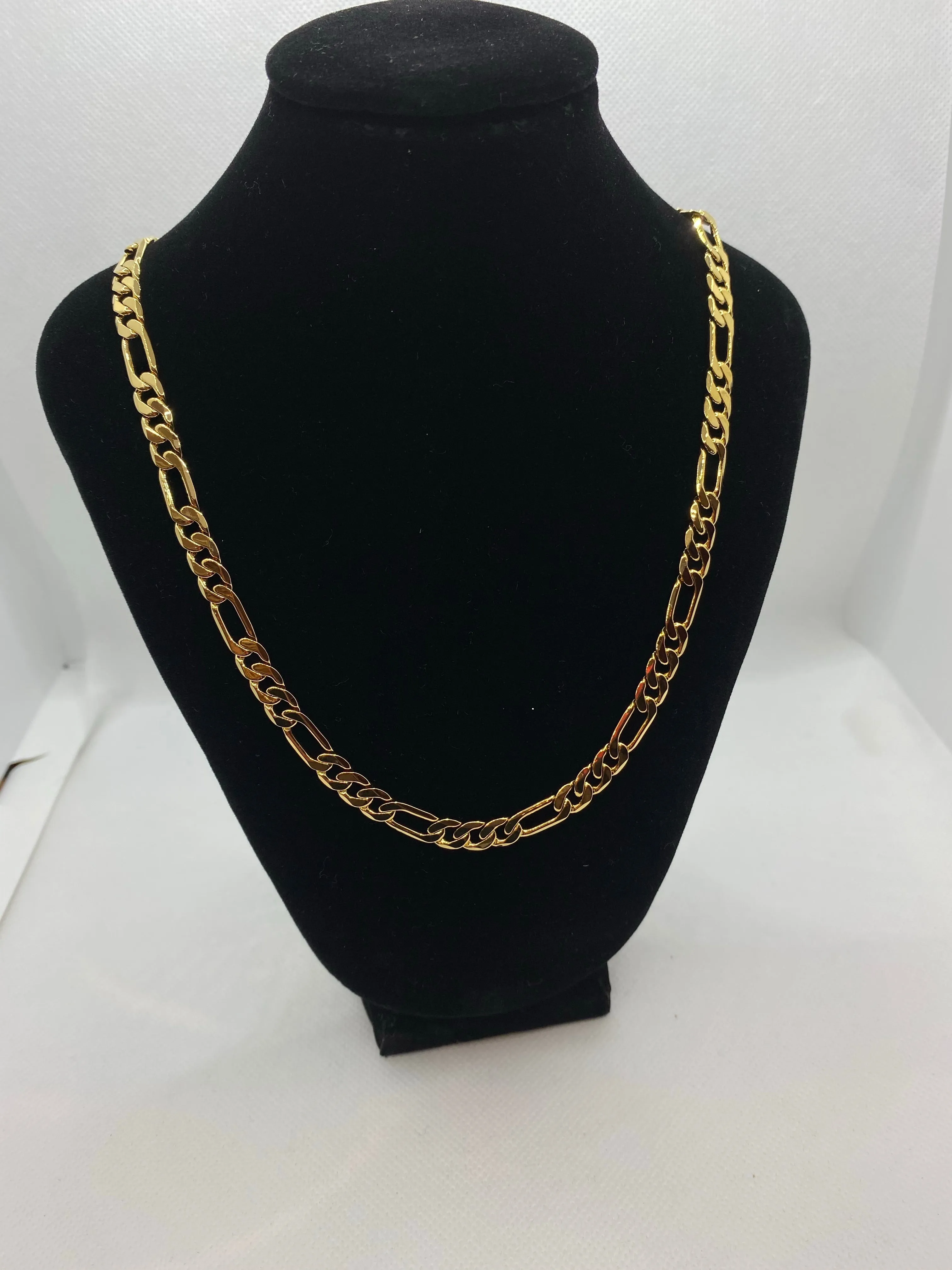 Figaro Gold Plated Chains