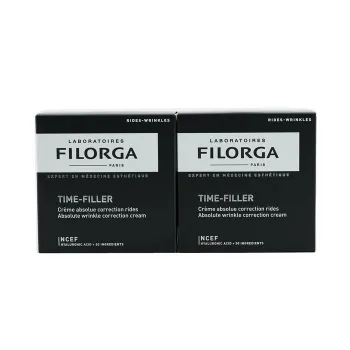 Filorga Time-Filler Duo Set: 2x Time-Filler Absolute Wrinkle Correction Cream 50ml 2pcs -49%