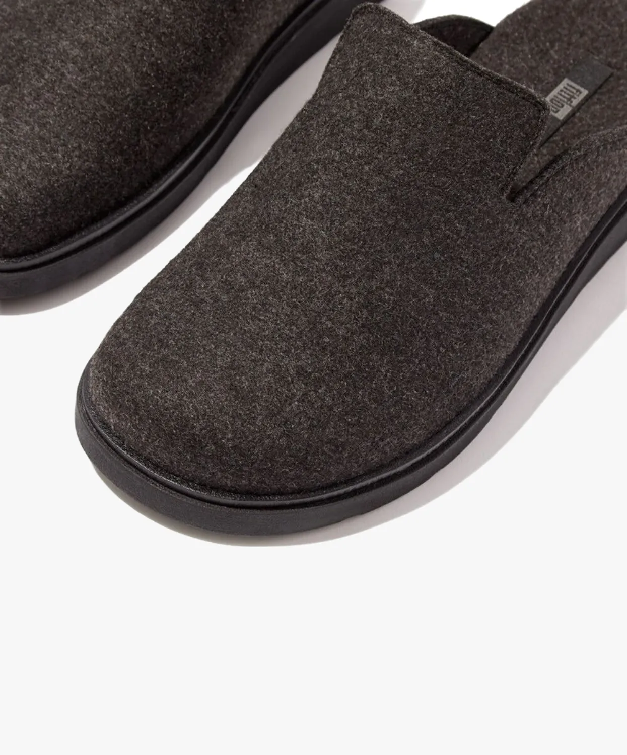 FitFlop Gen-FF e01 Mens Felt Mules Black