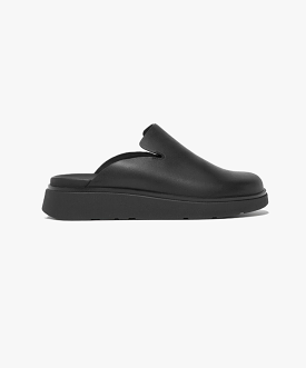 FitFlop Gen-FF Leather Mules Black