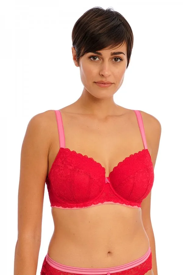 Freya Offbeat Underwire Padded Half Cup Bra