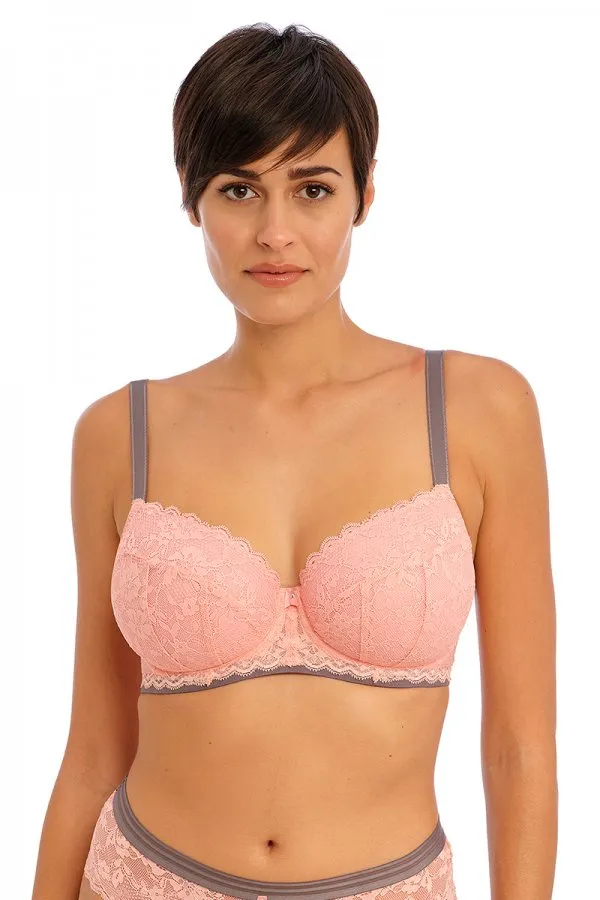 Freya Offbeat Underwire Padded Half Cup Bra