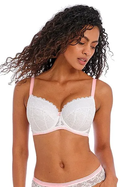 Freya Offbeat Underwire Padded Half Cup Bra