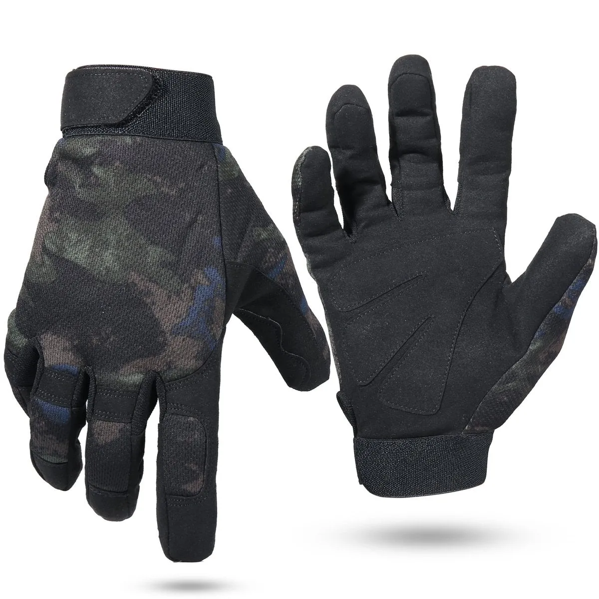 Gants tactiques airsoft / buscraft antidérapants JIUSUYI - A9