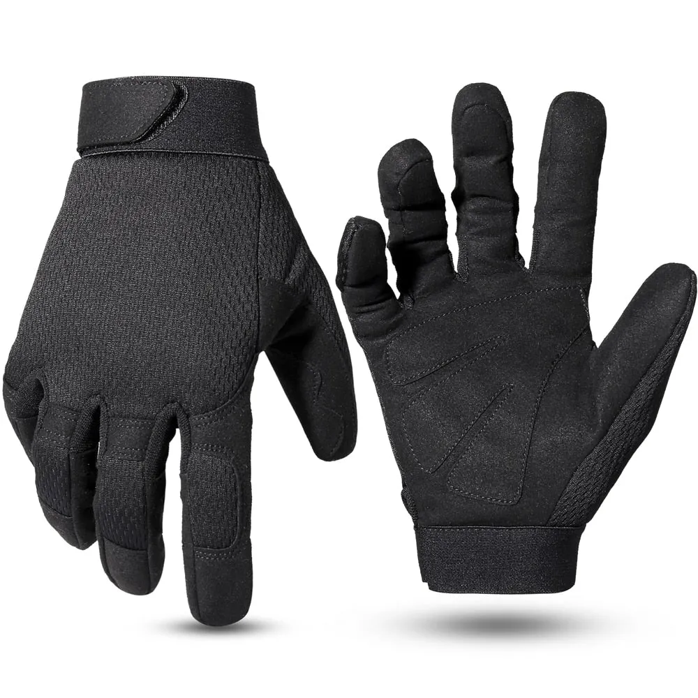 Gants tactiques airsoft / buscraft antidérapants JIUSUYI - A9