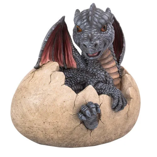 Garden Dragon Hatching Figurine