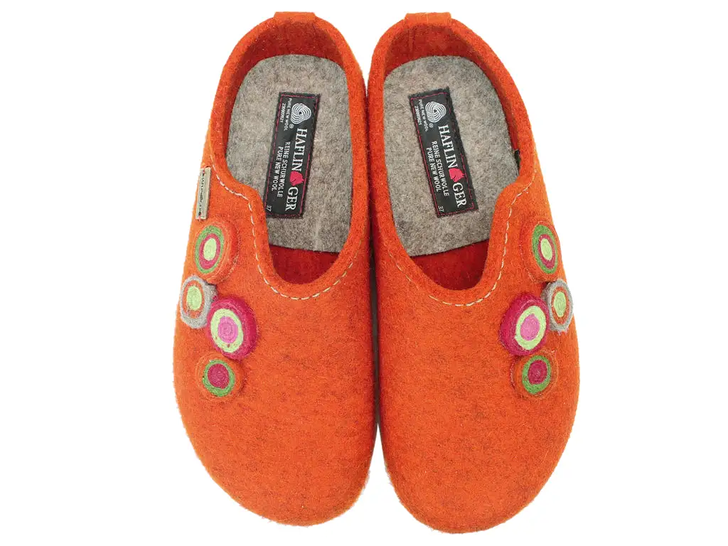 Haflinger Clogs Grizzly Kanon Rost