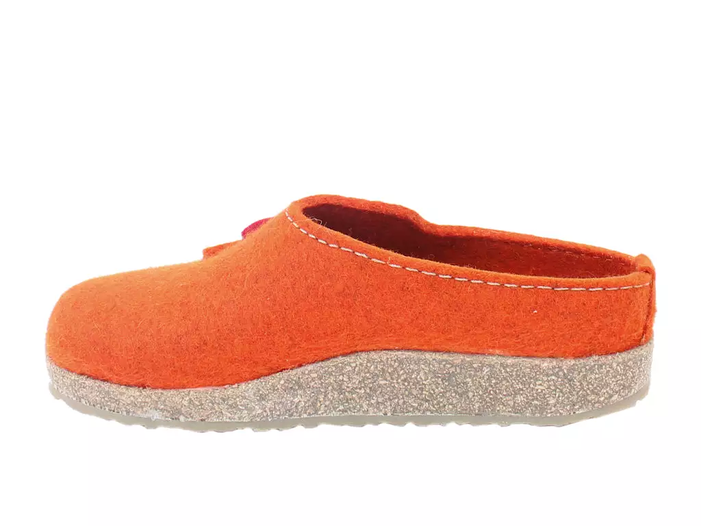 Haflinger Clogs Grizzly Kanon Rost