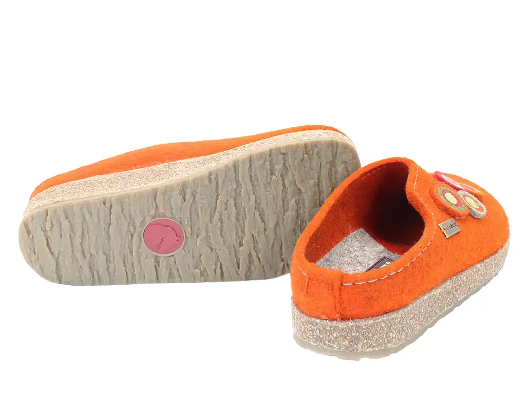 Haflinger Clogs Grizzly Kanon Rost