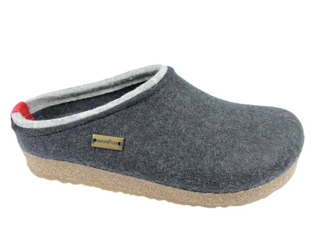 Haflinger Clogs Grizzly Kris Graphite