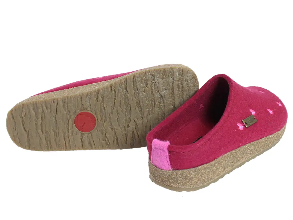 Haflinger Clogs Grizzly Sweetheart Port