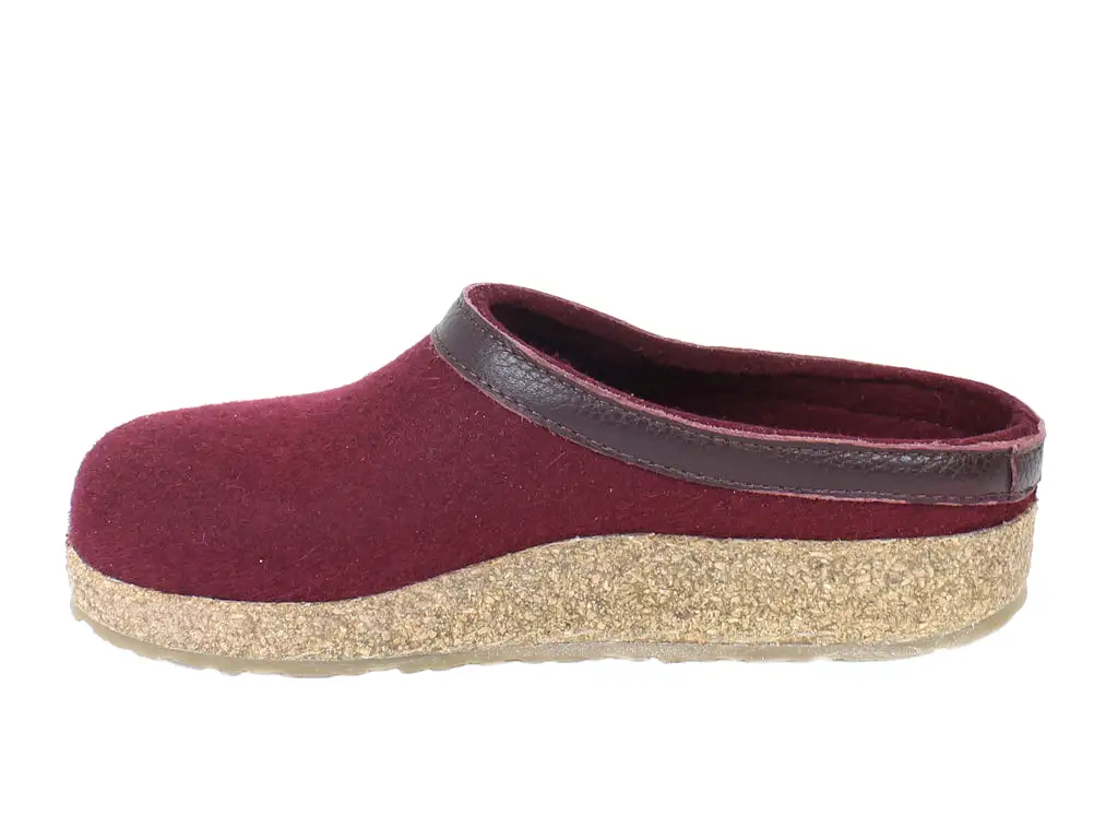 Haflinger Clogs Grizzly Torben Bordeaux 309