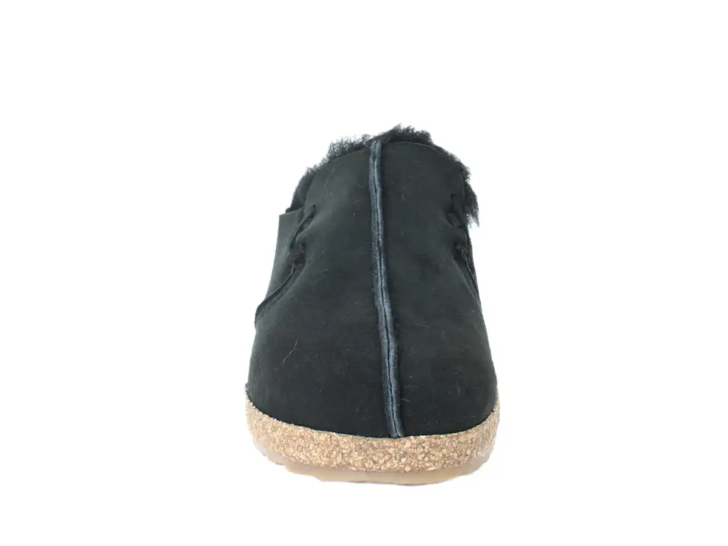 Haflinger Clogs Sheepskin Saskatchewan Black