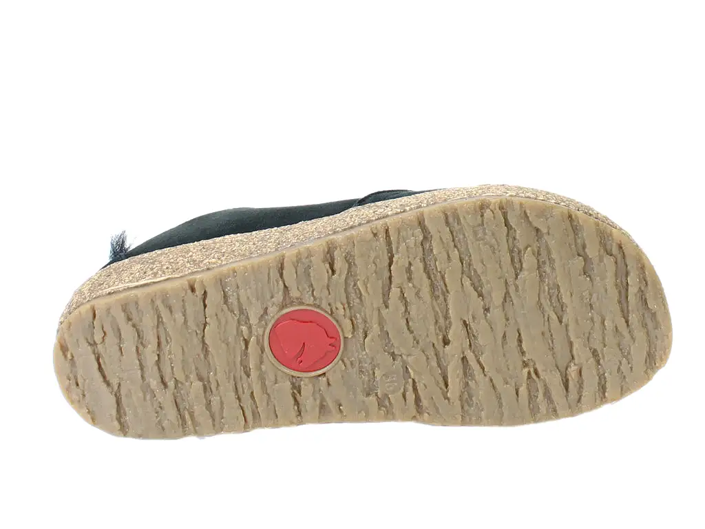 Haflinger Clogs Sheepskin Saskatchewan Black