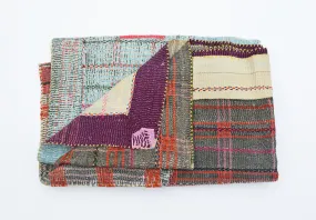 Hand Crafted Vintage Kantha Throw D