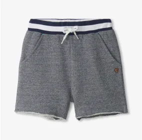 Hatley Boys Flame Blue Raw Hem Shorts