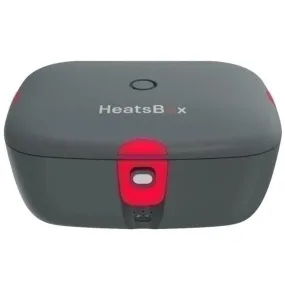 HeatsBox Go Portable Lunchbox Battery Powered Smart Heated