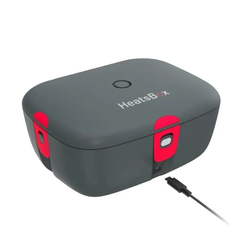 HeatsBox Go Portable Lunchbox Battery Powered Smart Heated