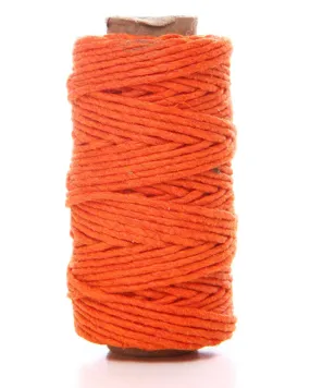 HEMP WICK CORD MINI SPOOL ORANGE