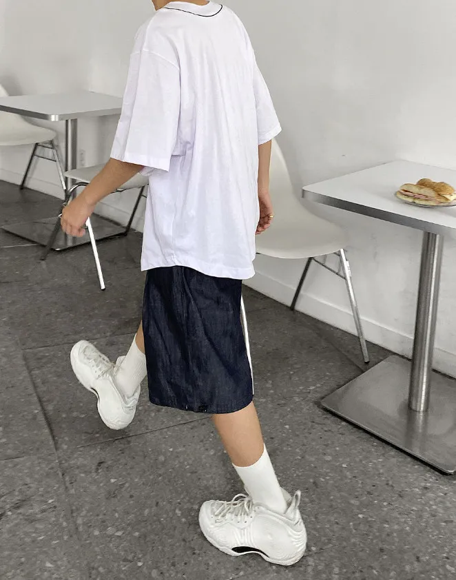 HOLY IN CODE  |Unisex Street Style Cotton Oversized Tops