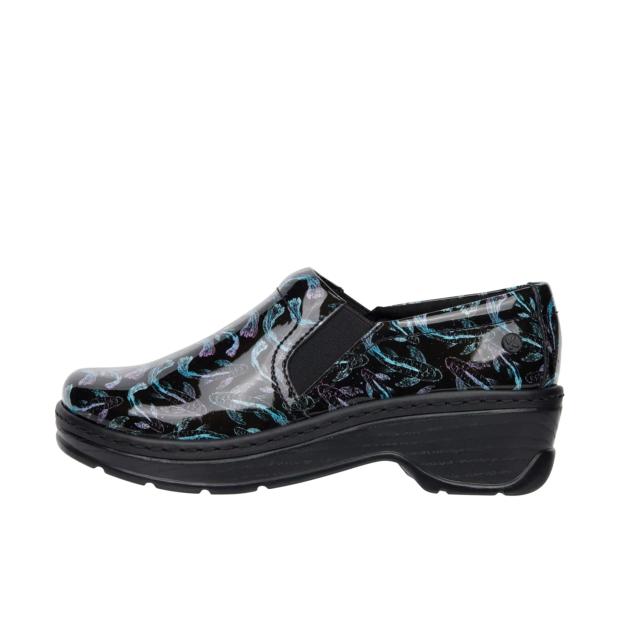 Klogs Womens Naples Koi Patent