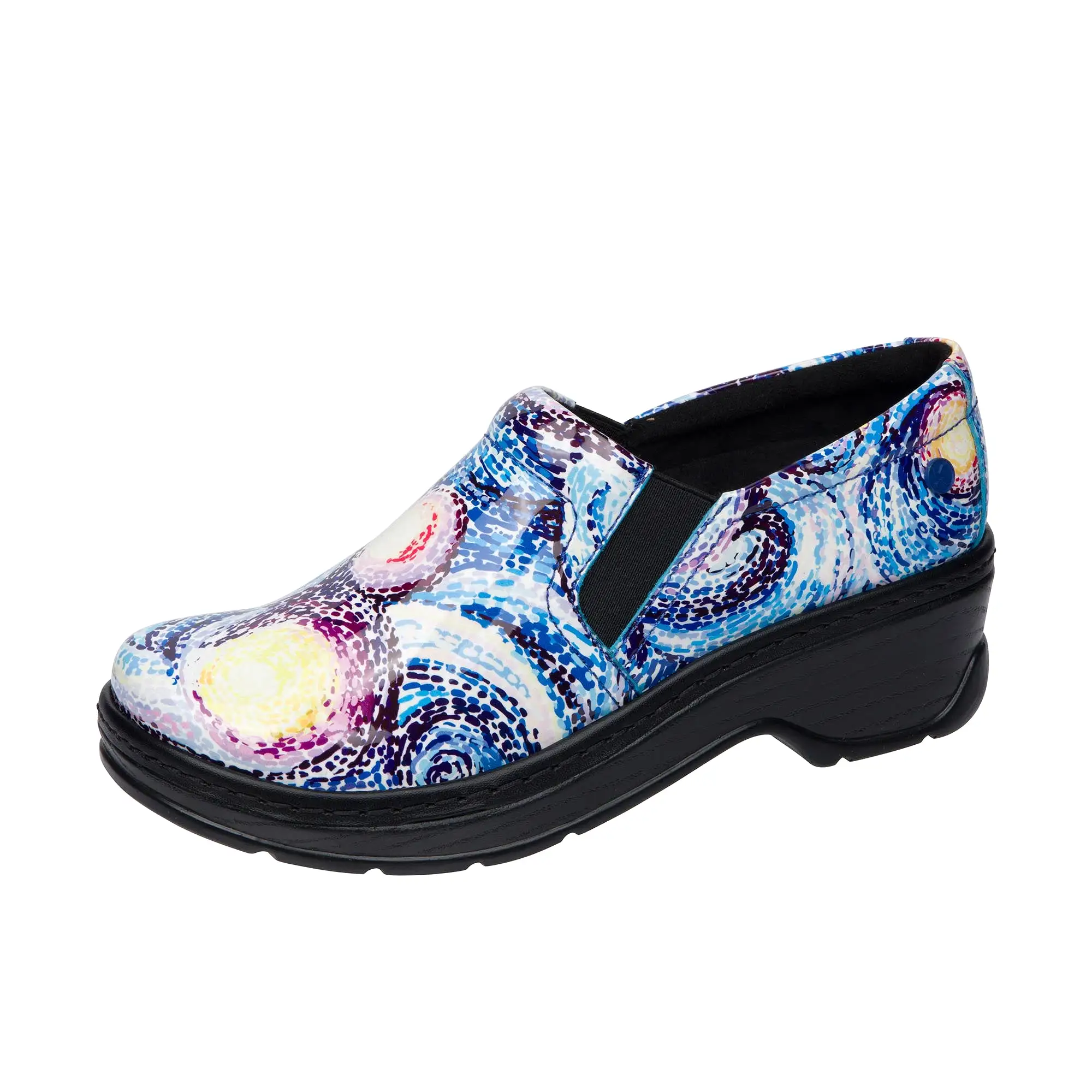 Klogs Womens Naples Starry Night Patent