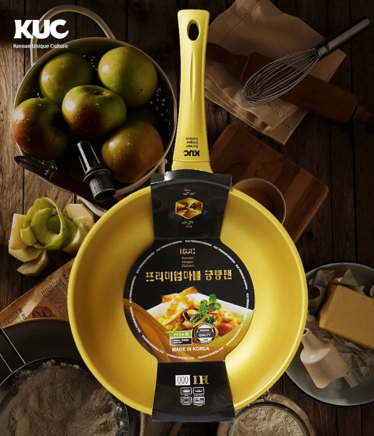 KUC Superble Coating Royal Cooking Frying Pans Wok Cookware Kitchen Non Stick Induction